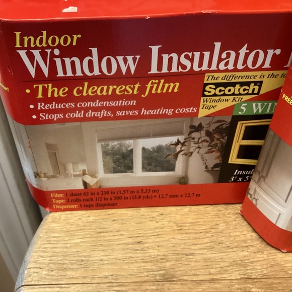 NEW Scotch 3M Indoor Window Insulator Kit PACK of 5 x 2 - Picture 2 of 9